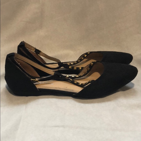 CL by Laundry - Dressy Black Flats - Picture 3 of 7